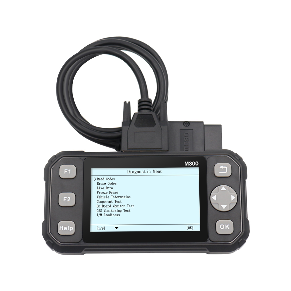 VIECAR M300 Car Diagnostic Tools OBD2 Scanner Fault Code Reader 10 Languages Maintenance Light Reset Engine Check