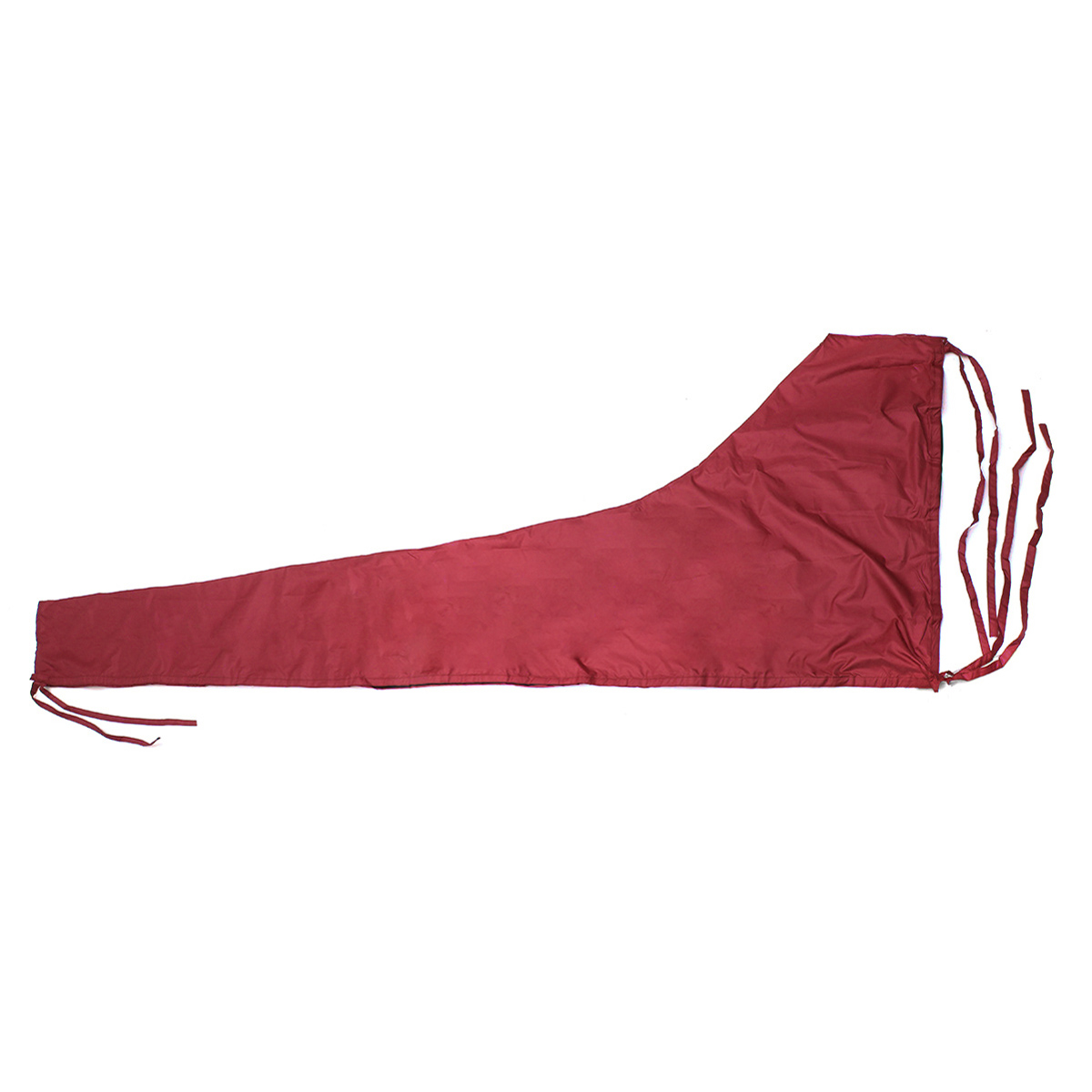 420D 8-9Ft /10-11Ft Vela mayor Boom Sail Cover Protector Tela impermeable Rojo