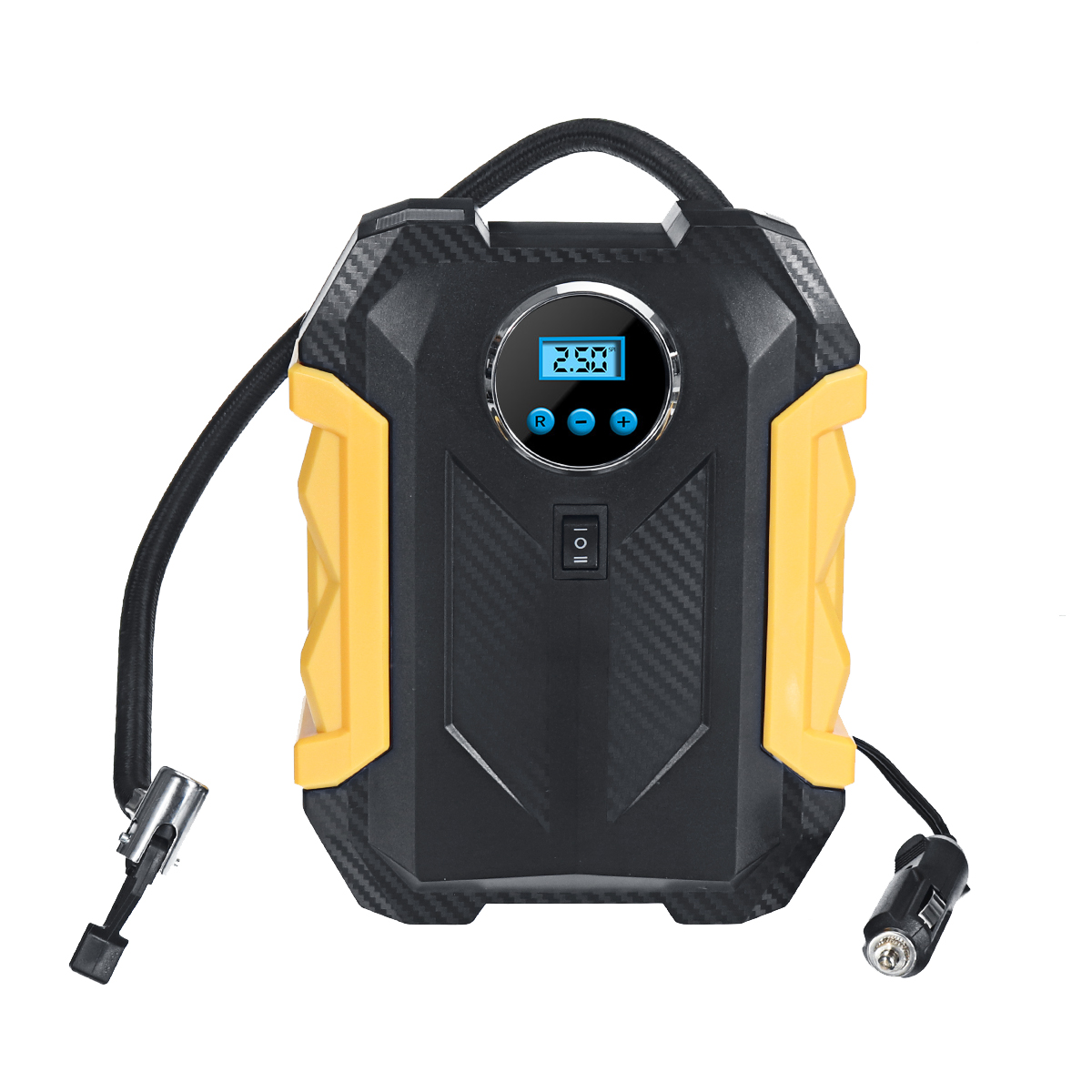 12V 150 PSI Portable Mini Air Pump Compressor Handheld Car Tire Intelligent Digital Display Electric Inflatable Pump