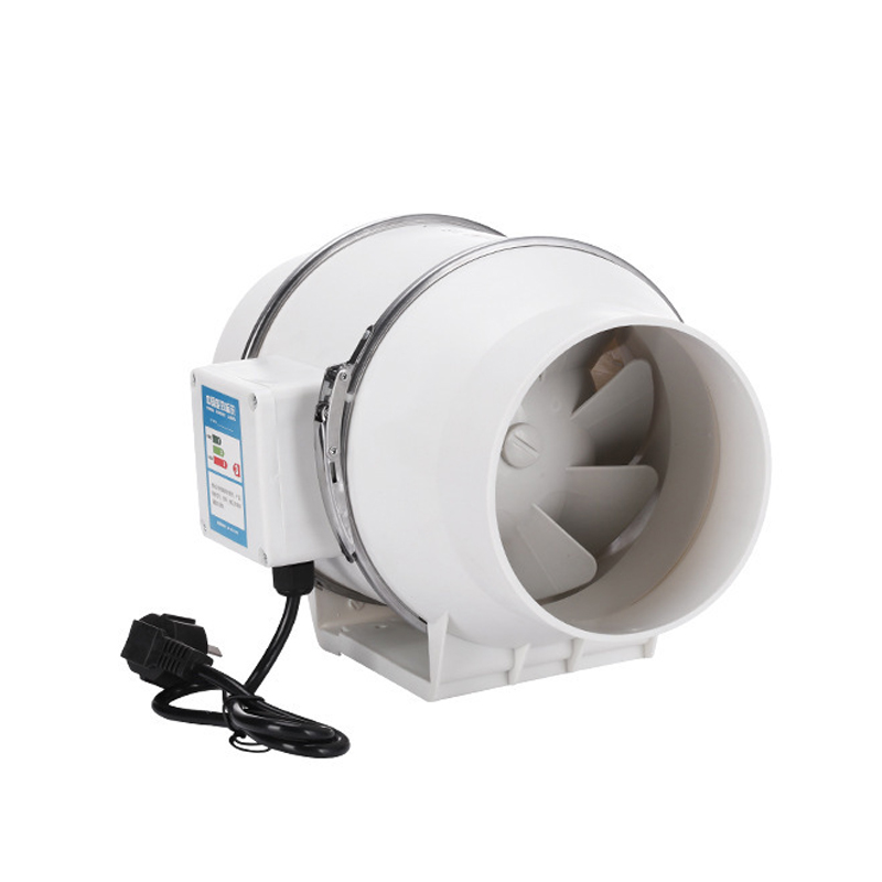 6 Zoll 75W Silent Fan Extractor Duct Hydroponic Inline Auspuff Industrial Vent