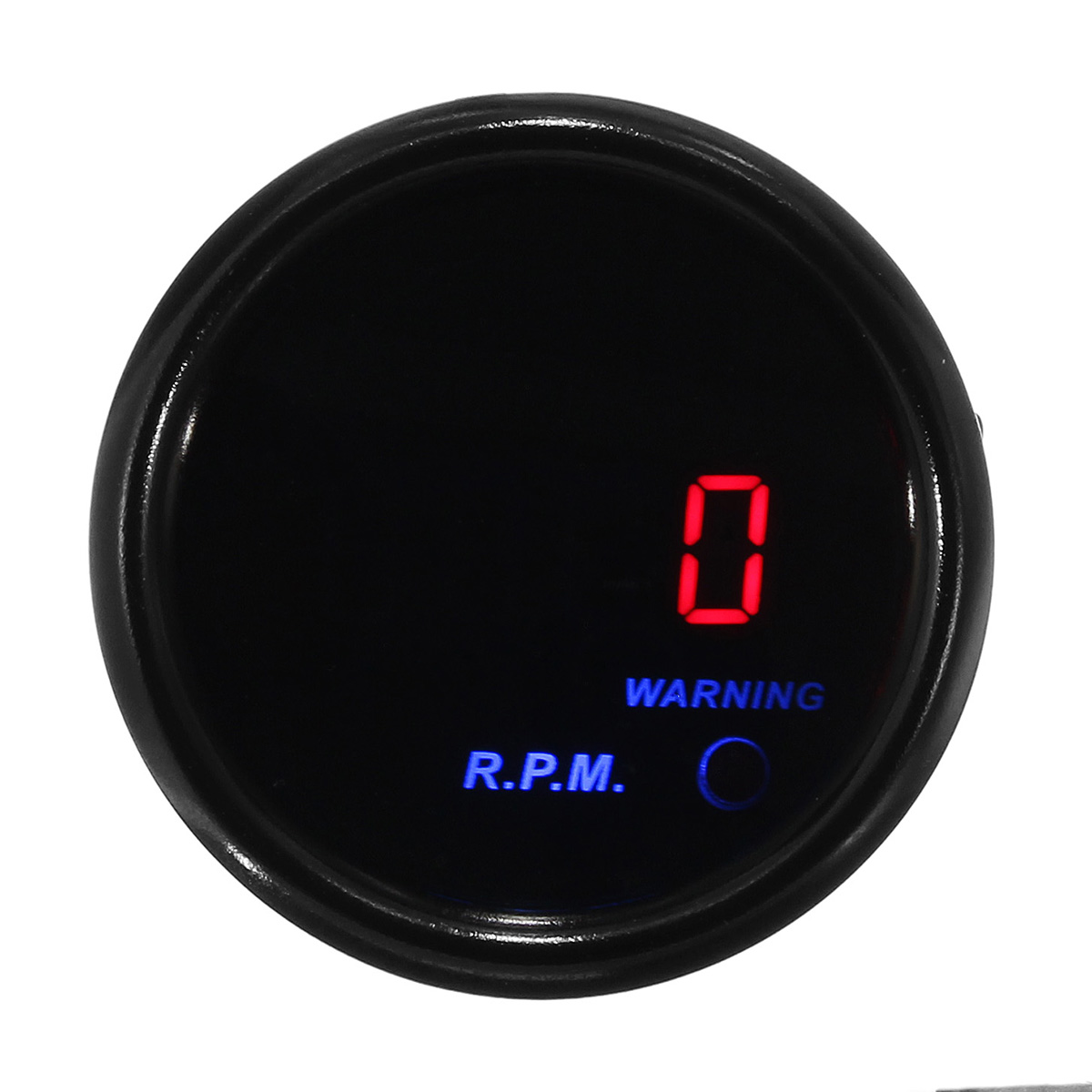 2Inch 52Mm 0-9000RPM Tachometer Tacho Gauge Digital LED Display Black Face Meter