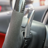 Steering Wheel Shift Paddle Extended Shifter Trim Aluminum for Dodge Challenger 2015+