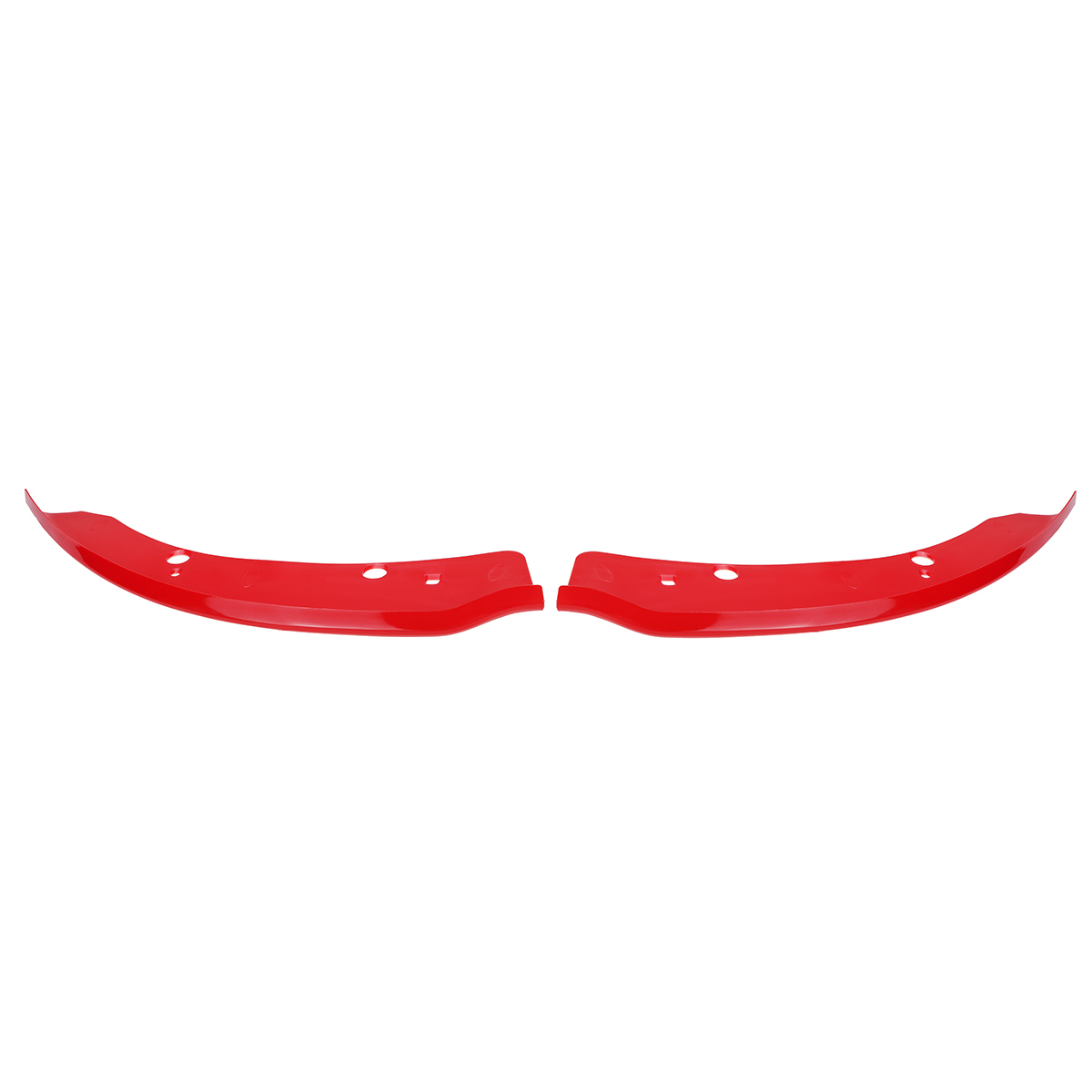 Protector de divisor de labios de parachoques delantero rojo para Dodge Charger SRT Scat Pack 2015-2019