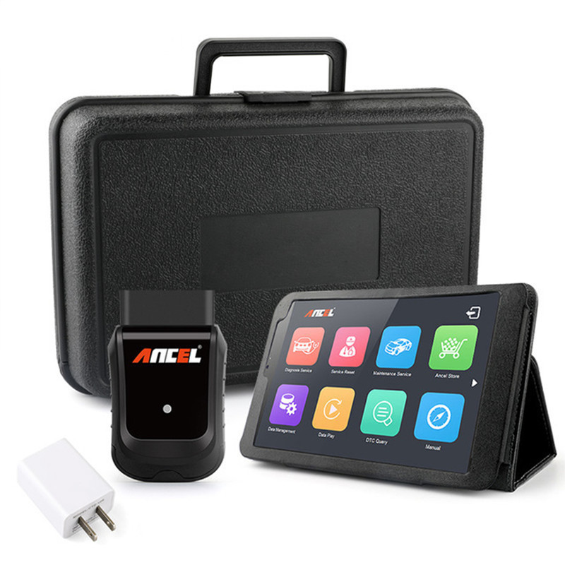 Ancel X5 + Win10 Tablet-Diagnosewerkzeug ABS EPB Airbag DPF Reset Full System OBD2 Scanner Wifi Bluetooth OBD Automotive Scanner