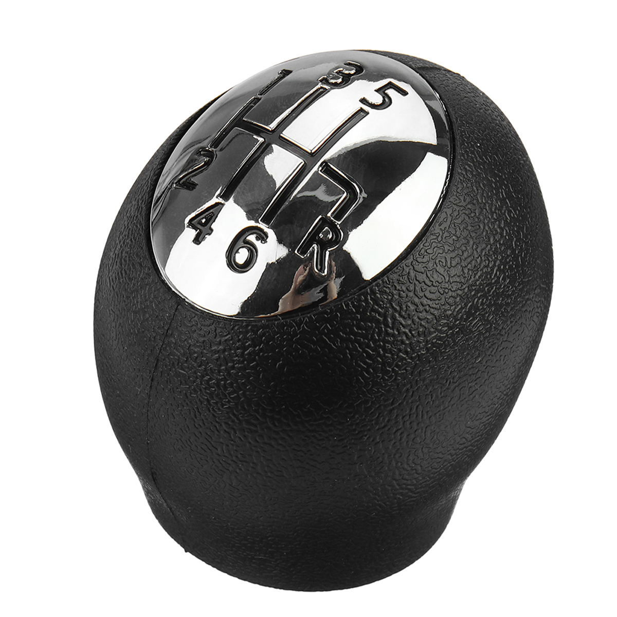 6 Speed Gear Knob Chrome for Renault Megane Clio Laguna for Vauxhall Opel Movano Vivaro for Nissan Interstar