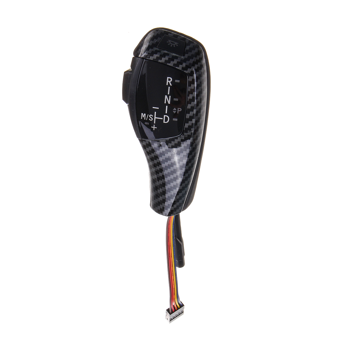 Perilla de palanca de cambios manual LED Palanca de palanca LHD Perilla automática con cable E para BMW Z4 E85 E86 2001-2008