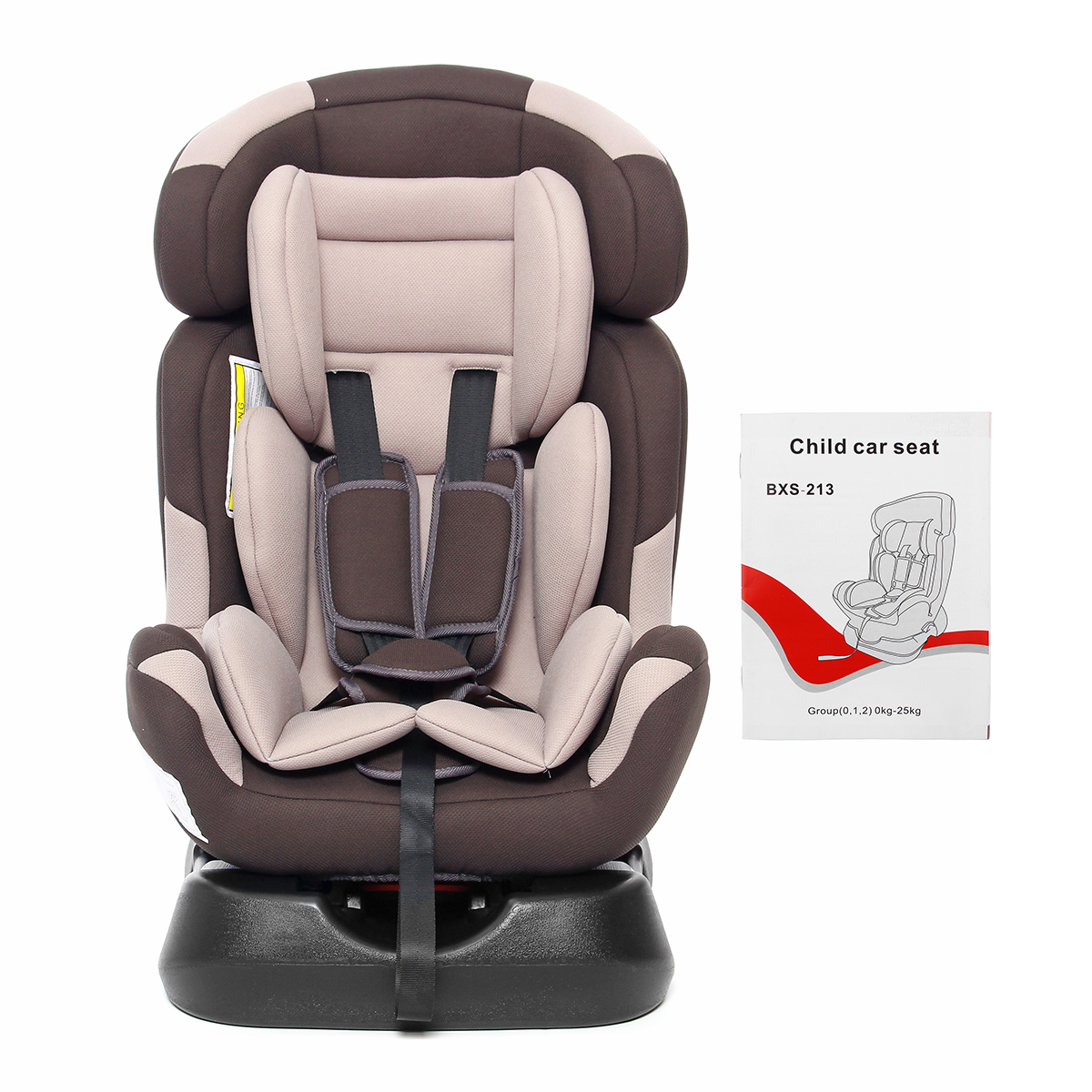 Asiento de seguridad infantil reclinable para coche de bebé, orientado hacia adelante para niños de 0 meses a 7 años