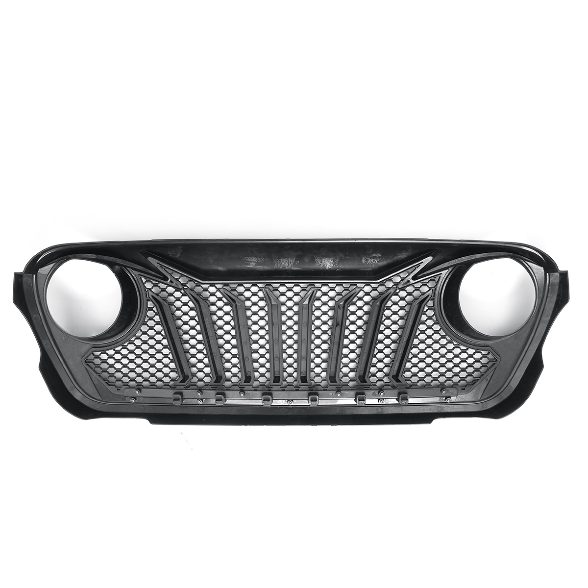 Front Bumper Griller Grille for 2018 2019 JEEP Wrangler JL Vertical Stripe Look