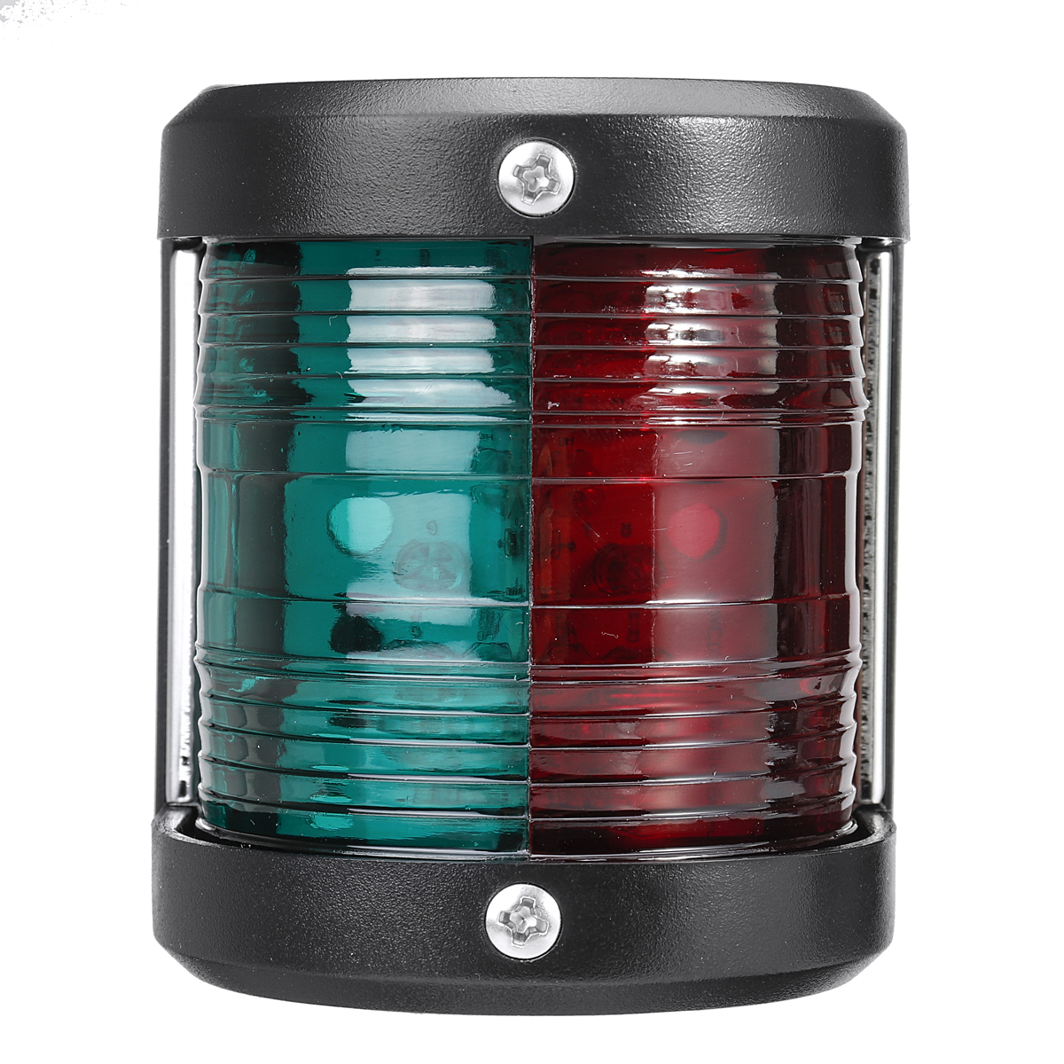 12V Marina LED Navegación Barco Luces de señal Puerto bicolor Estribor Chandlery / Costilla Rojo + Verde