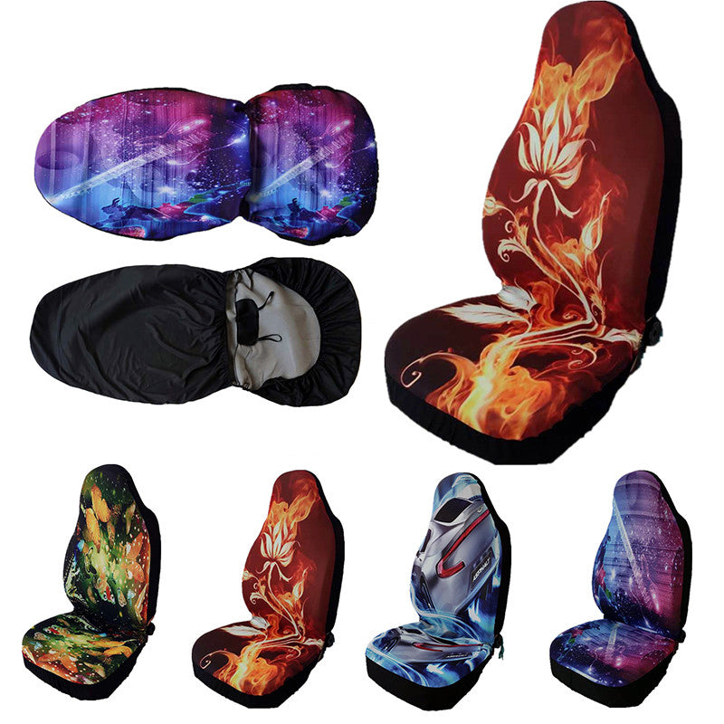 Universal Washable Seat Protector Front Rear Car Seat Covers Polyester 4 Style - Auto GoShop