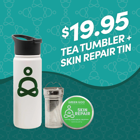 tea tumbler and skin repair deal