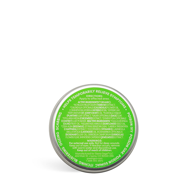 Poison Ivy Relief Salve | Green Goo by Sierra Sage Herbs