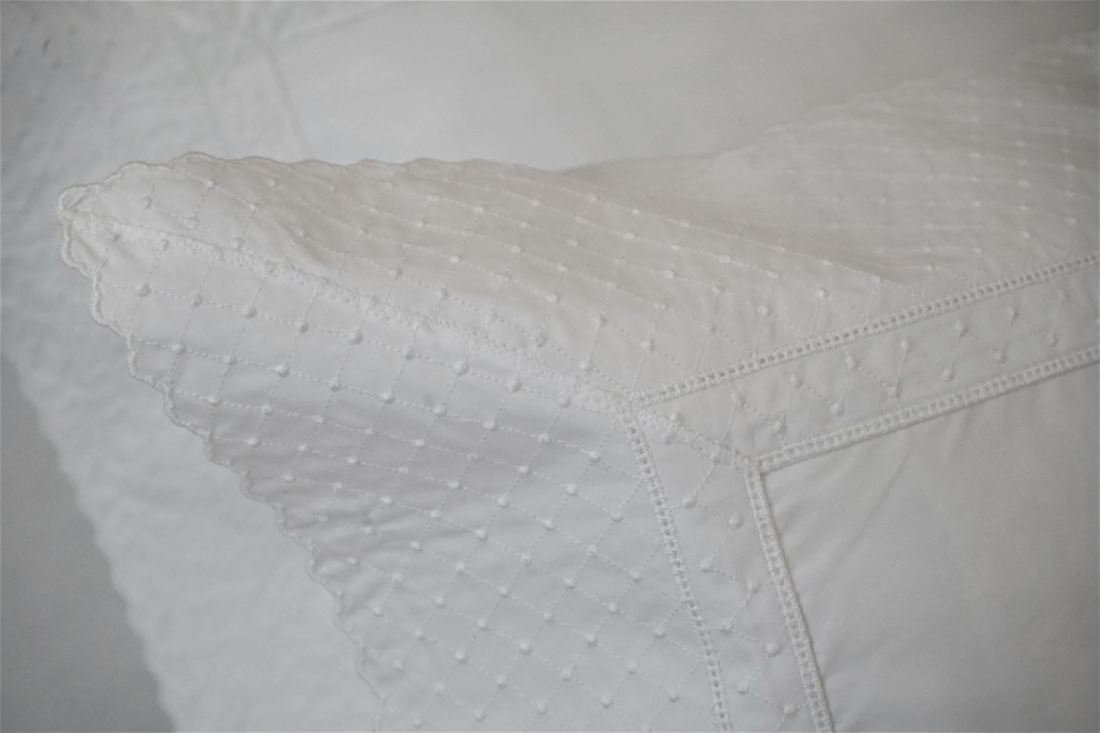 Lace - 100% cotton 300TC Percale Sheet Set with laces – Paris em Lisboa ...