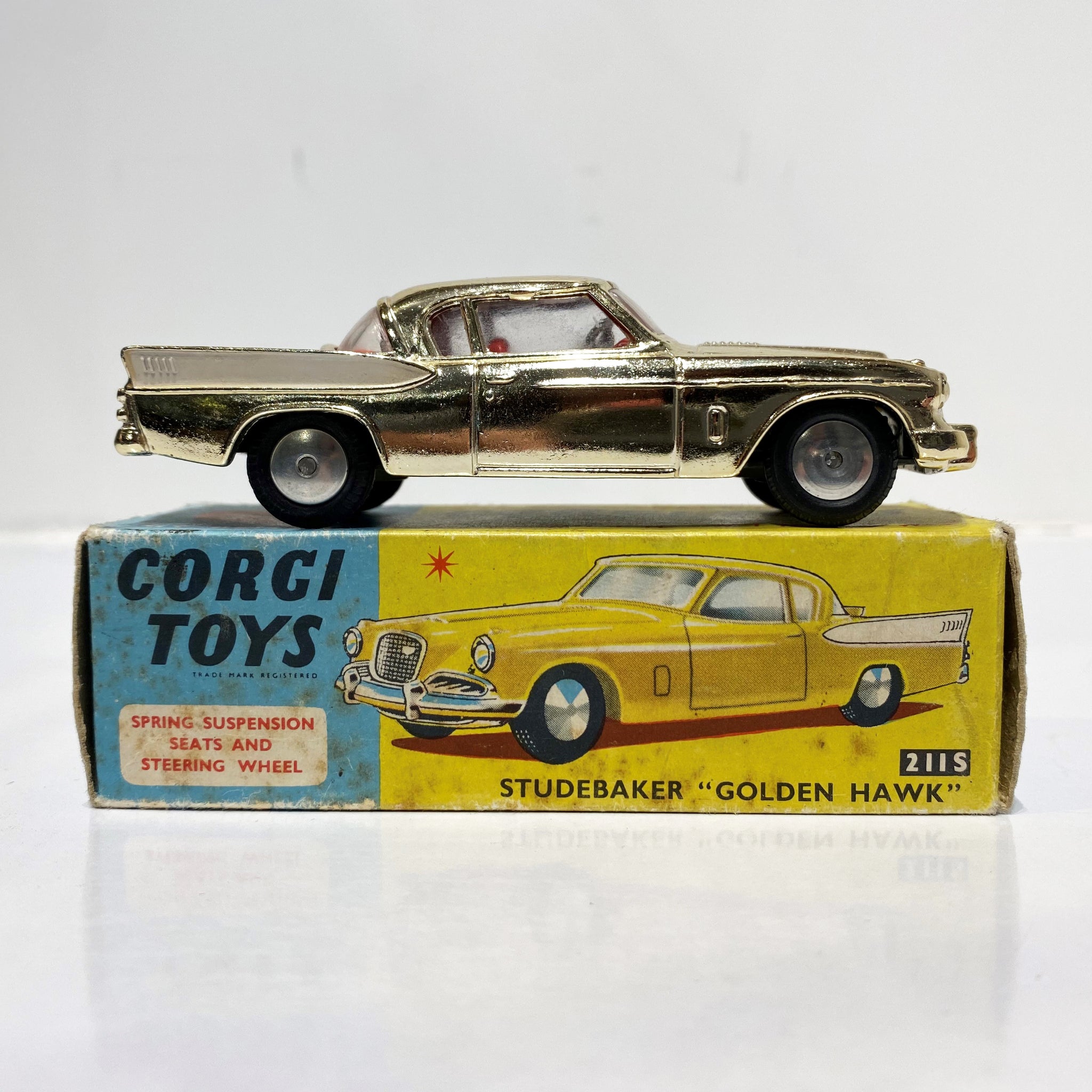 corgi toys studebaker golden hawk