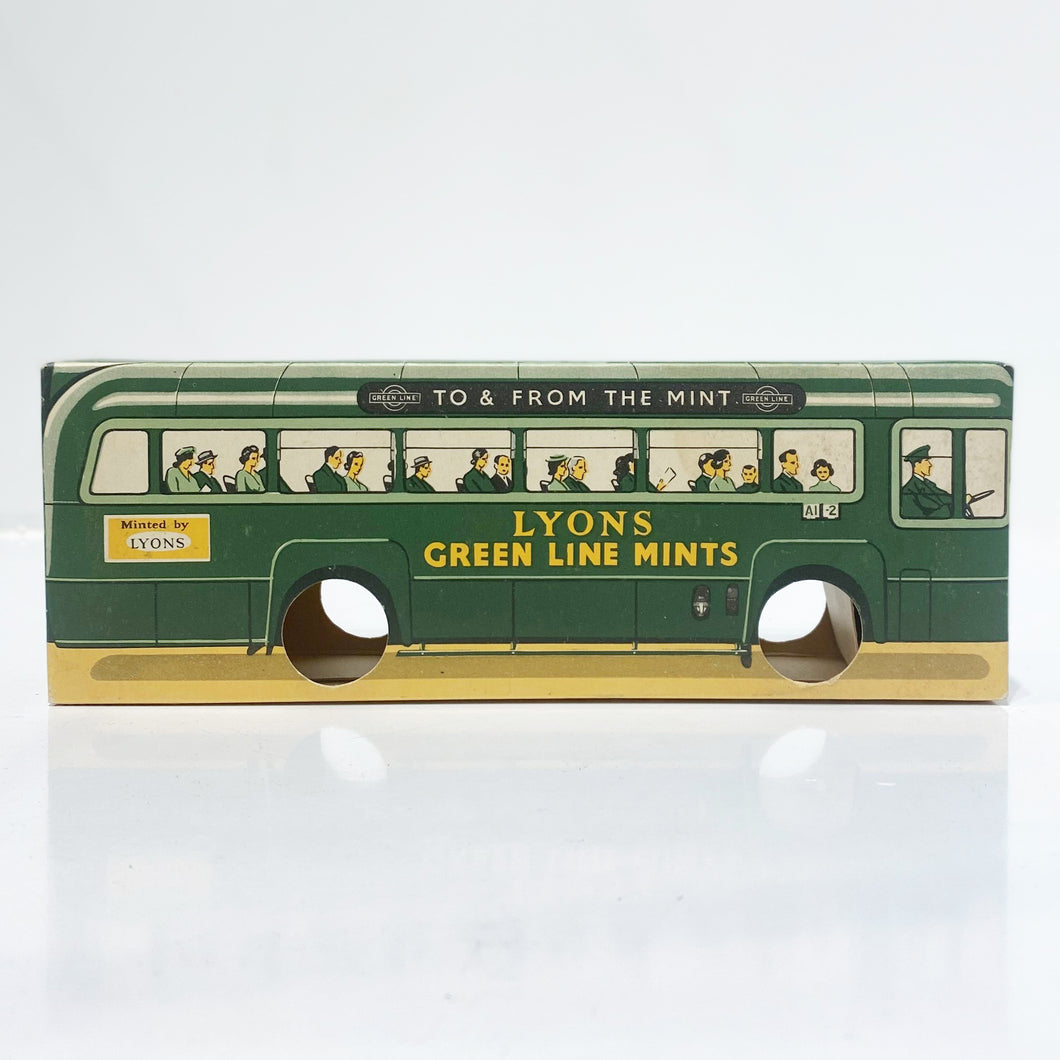 J. Lyons Green Line Coach Sweet Box Circa 1958