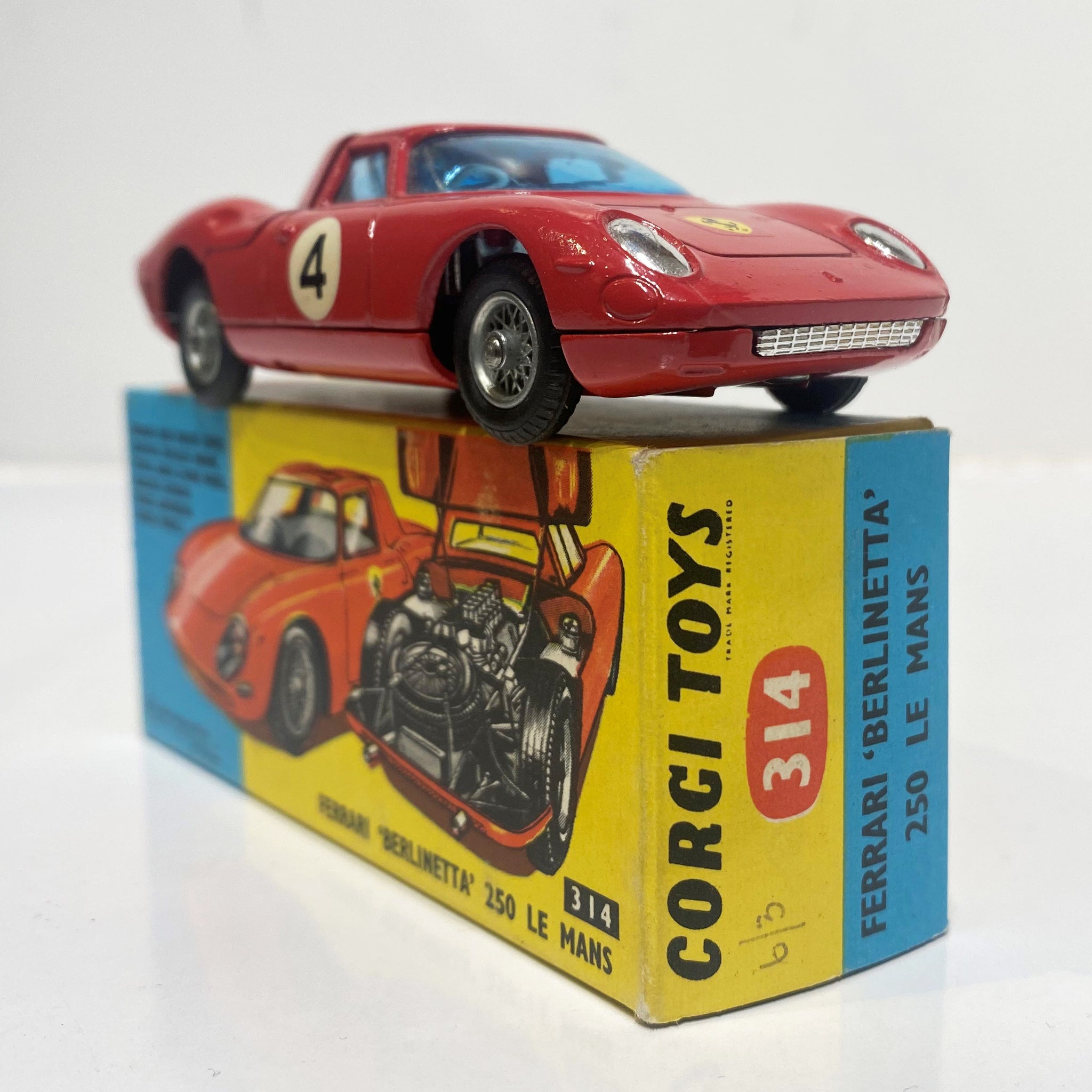 corgi ferrari berlinetta 250 le mans