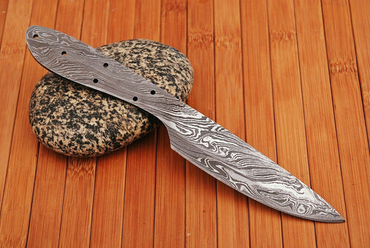 Handmade Damascus Steel Rat Tail Blank Blade for Knife Making Supplies –  SHARD BLADE