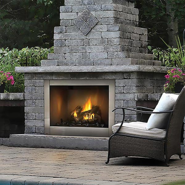 Outdoor Gas Fireplaces | Mantels Direct