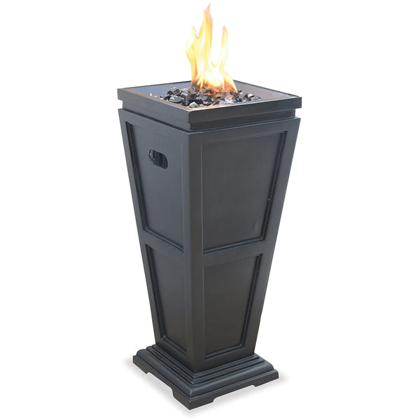 The Uniflame Propane Outdoor Fireplace Column