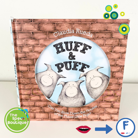 The Speak Boutique Top Ten Books For Practicing F Sound Huff & Puff Book