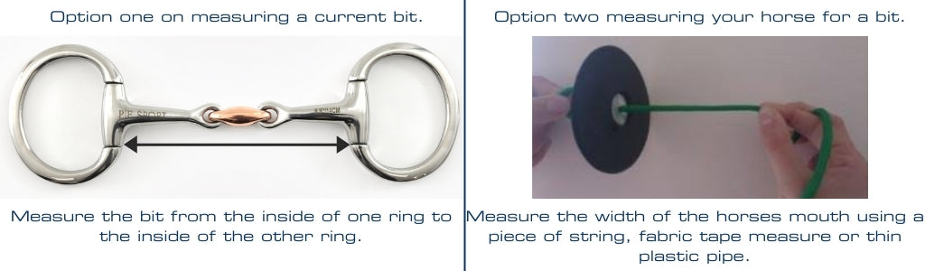 How to measure for the correct size horse bit