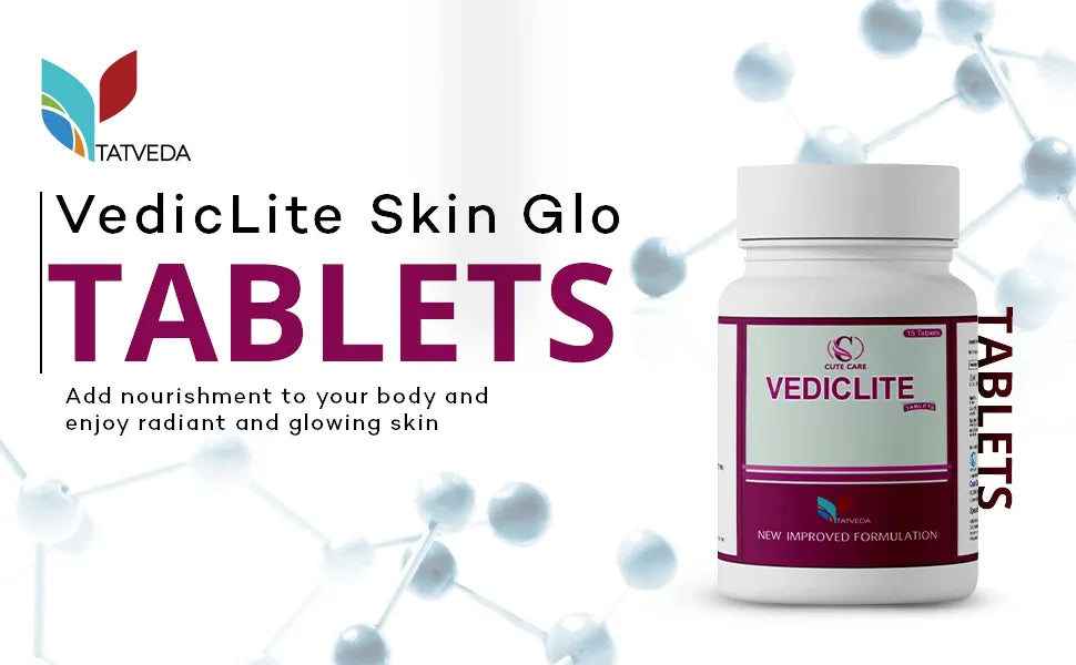 Vediclite Tablets: Skin Hyperpigmentation & Melasma Support Supplement