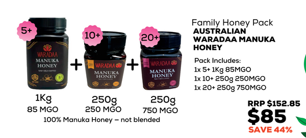 Waradaa - Australian Manuka Honey Family Pack
