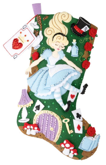 Christmas Nativity Felt Stocking Kit – Mary Maxim