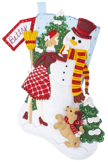 Holiday Shopping Spree Felt Ornament Kit – Mary Maxim