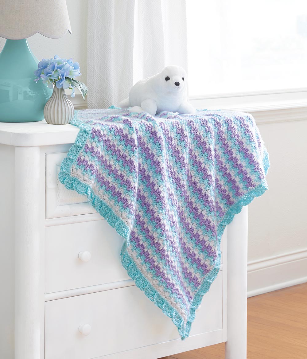 Crochet Rainbow Blanket - mathgrrl