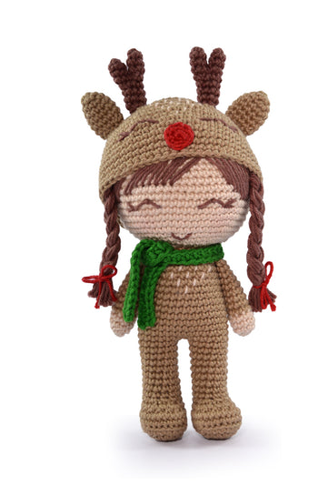 Mishi & Mashi Handmade Crochet Dolls & Book Gift Set - Mishi & Mashi