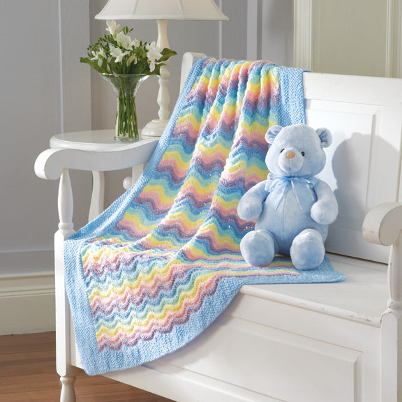 Rippled Baby Blanket