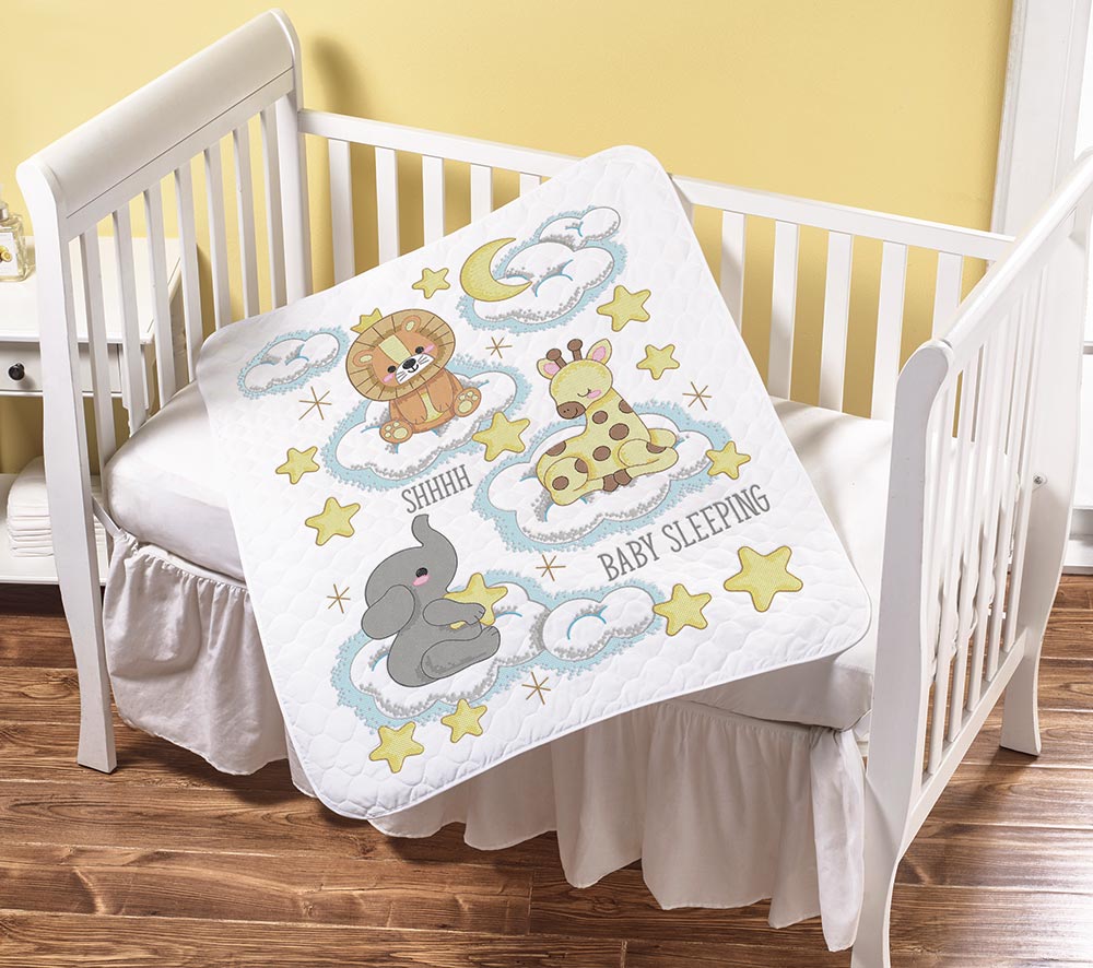 Sweet Baby Crib Cover – Mary Maxim