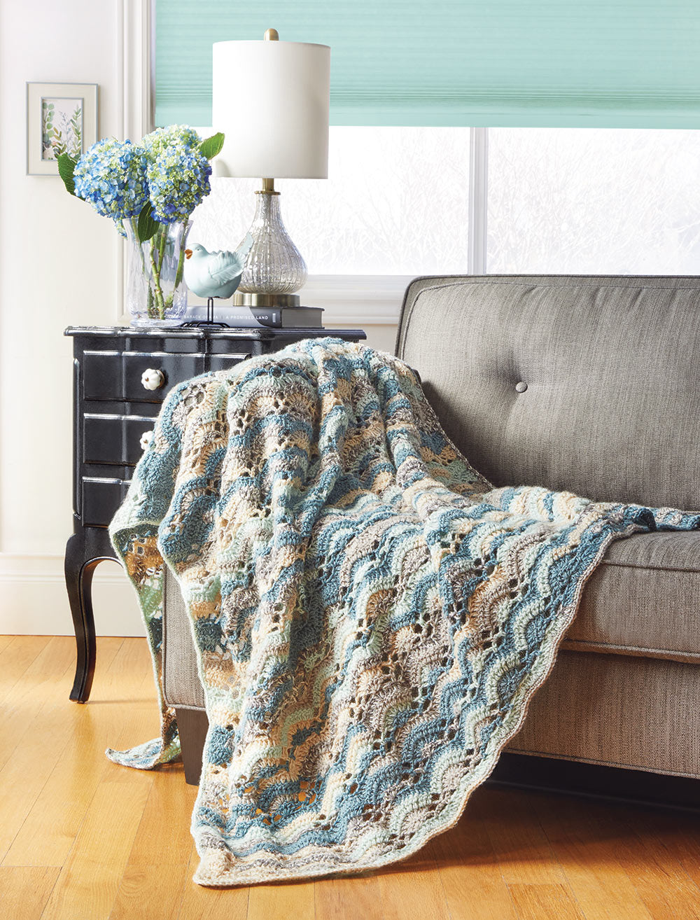 Reversible Pilar Stitch Blanket – Mary Maxim