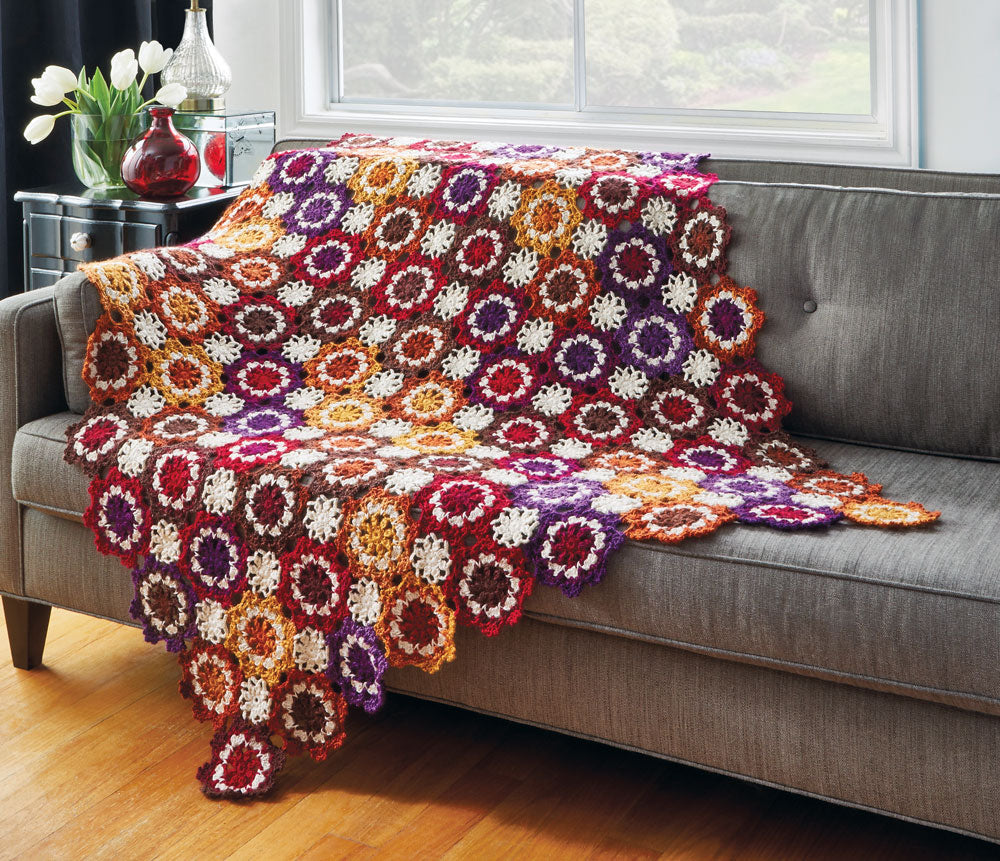 Free Patchwork Persuasion Afghan Pattern – Mary Maxim