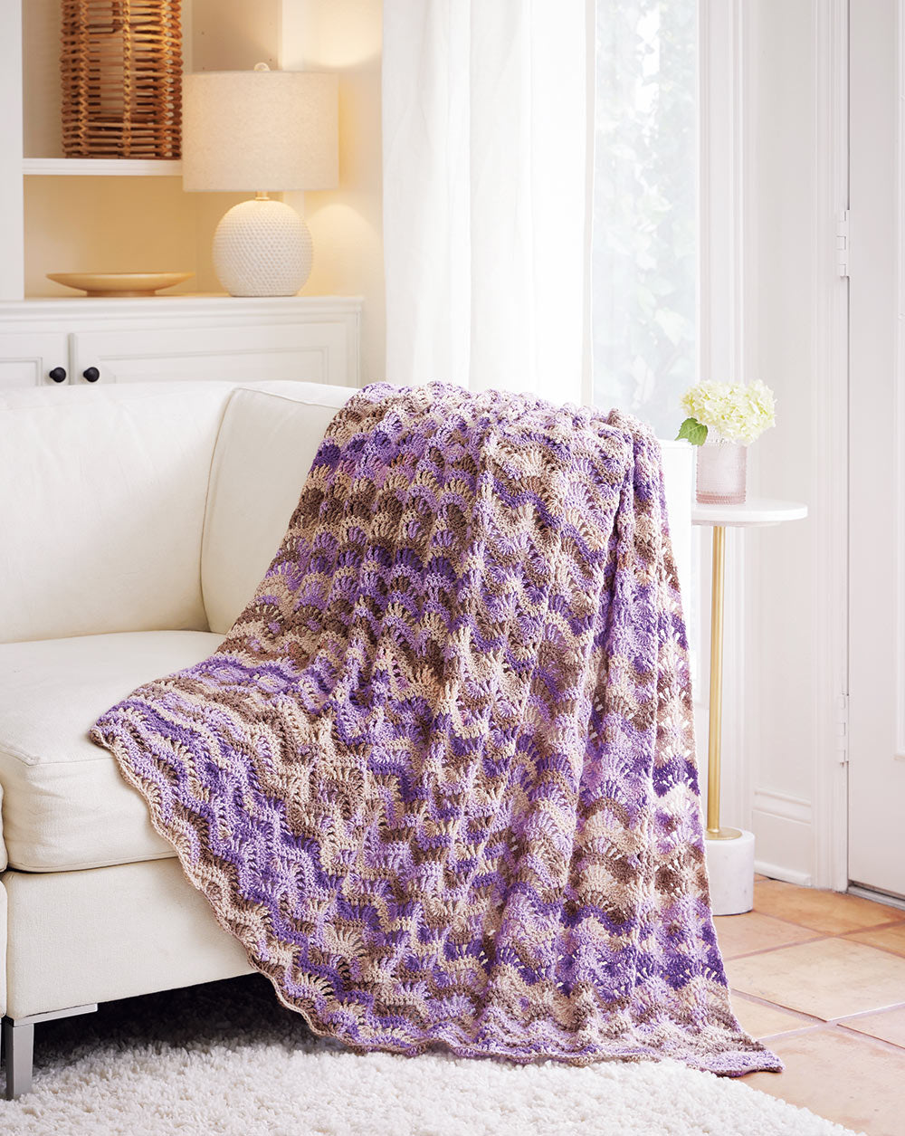 Terra Ripple Throw Crochet Kit