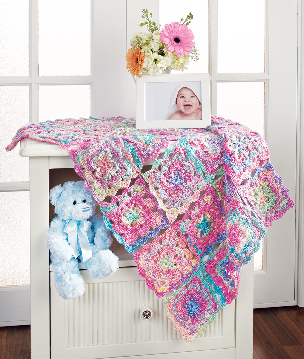 Free Lush Life Blanket Pattern – Mary Maxim