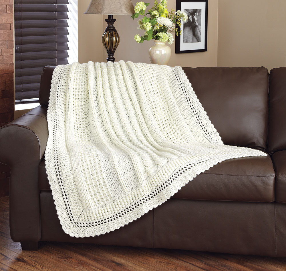 Aran Afghans to Crochet Pattern Book – Needles 'n Pins Yarn Shoppe