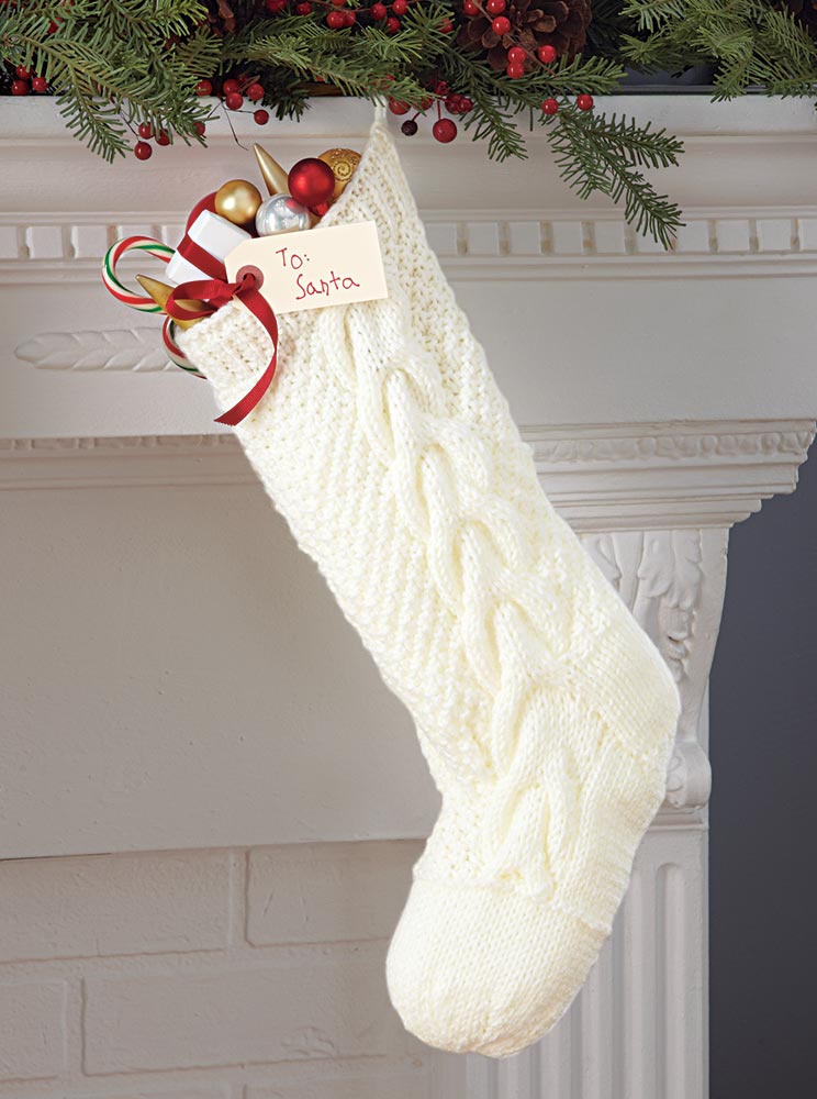 Holly Jolly Crochet Christmas Stockings Kit – Mary Maxim