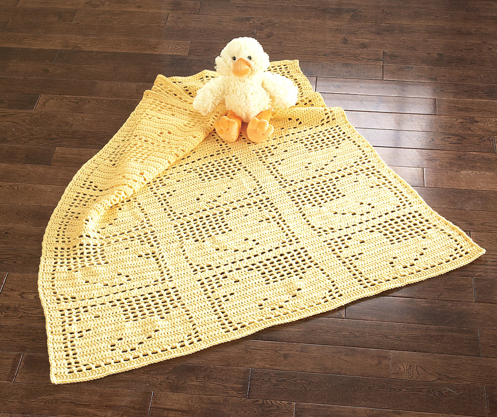 Entrelac Baby Blanket (Loom) – Lion Brand Yarn