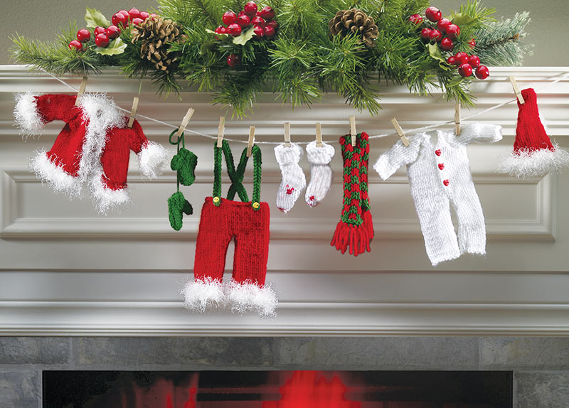 Santa Clothesline Ornament Kit & Online Class