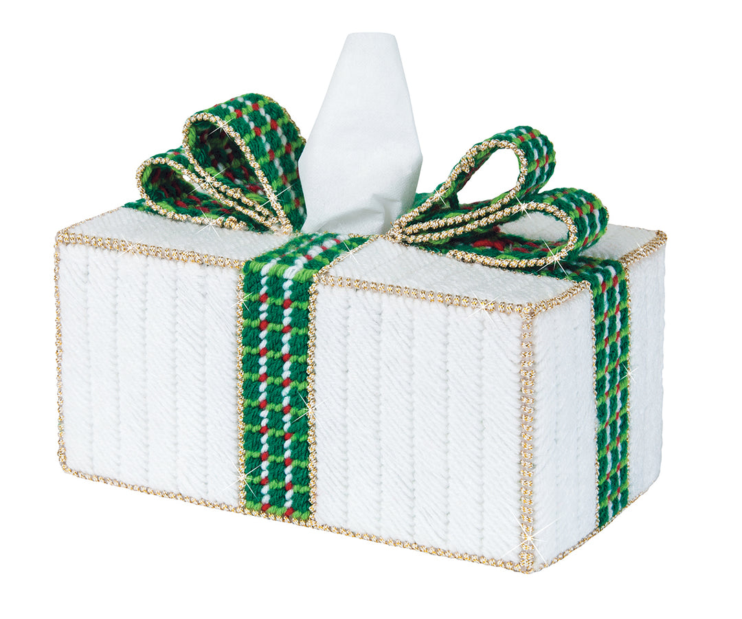 Tree Tissue Box Cover Plastic Canvas Kit – Mary Maxim