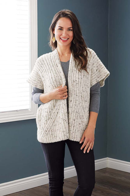 Celtic Cardigan Pattern – Mary Maxim Ltd