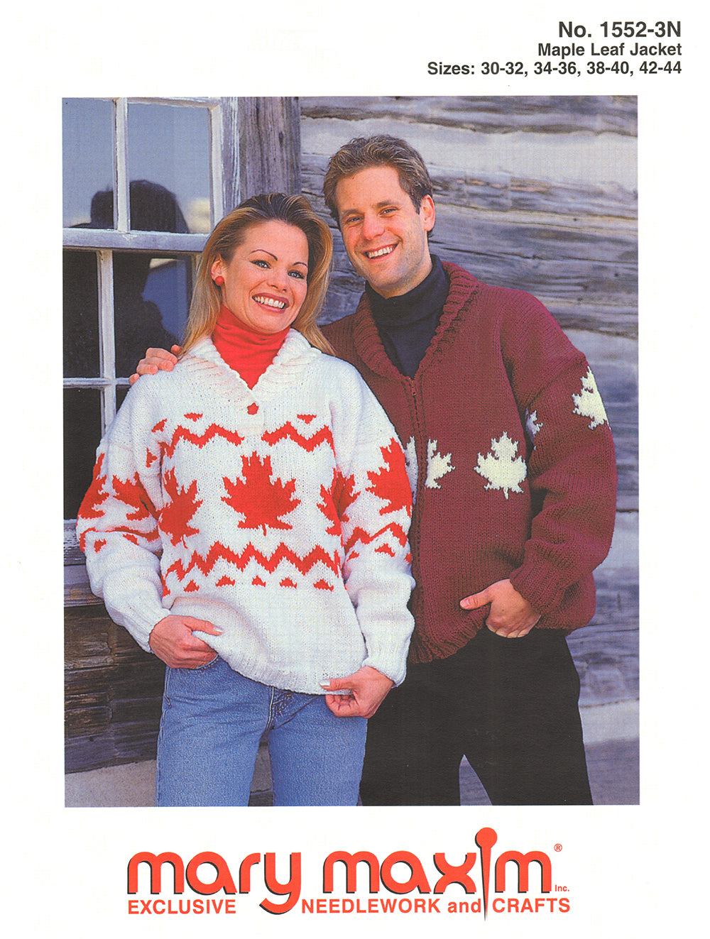 Roots Mary Maxim Maple Leaf Sweater