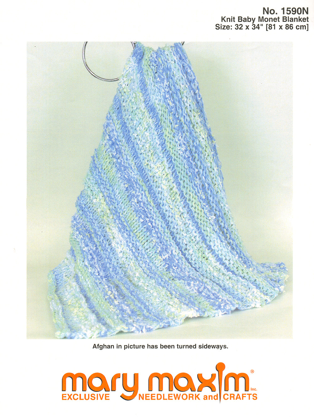 Knit Baby Monet Blanket Pattern