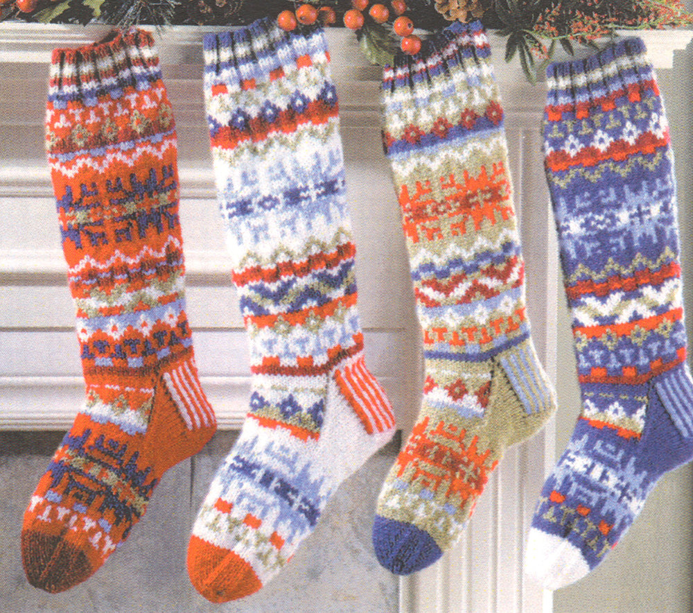 Holly Jolly Crochet Christmas Stockings Kit – Mary Maxim