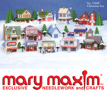 Plastic Canvas Village – Mary Maxim