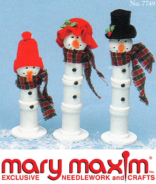 Retro Snowman Kit – Mary Maxim