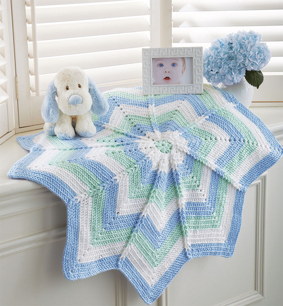 Free easy to crochet baby blanket patterns • Craftdrawer