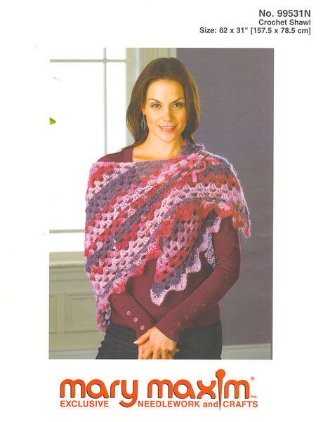 Free Pineapple Shawl Crochet Pattern – Mary Maxim Ltd